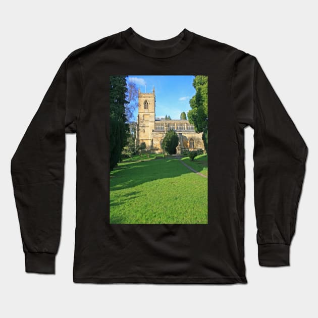 St Marys, Chipping Norton Long Sleeve T-Shirt by RedHillDigital